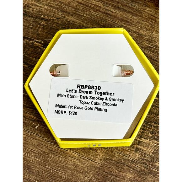 Bomb Party RBP8830 Lets Dream Together Dark Smokey & Smokey Topaz - Picture 5 of 5